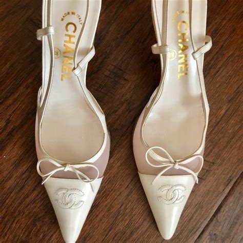 chanel tennis shoes replica|most expensive slingback heels.